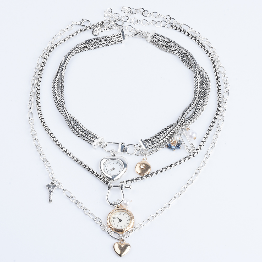 Indian Jewelry Watches - Reloj de bolsillo chapado en plata