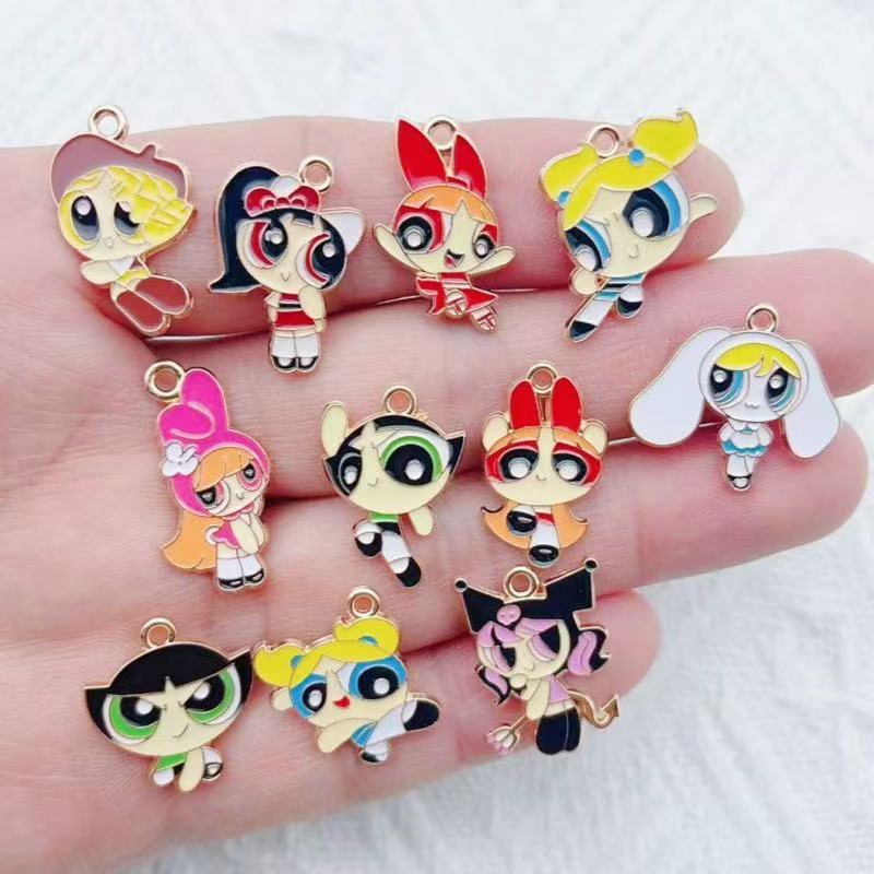 Drop Earrings - 10 piezas de colgantes de aleación