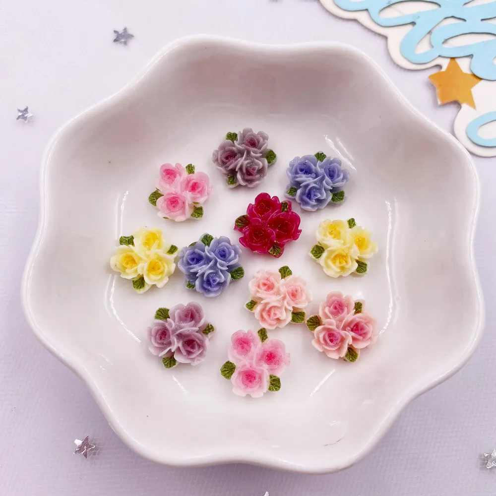 Paradise Jewelry & Watches Llc Miami Photos - Mini figuras de flores de resina