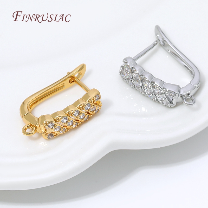Hoop Earrings - Base de latón para pendientes con