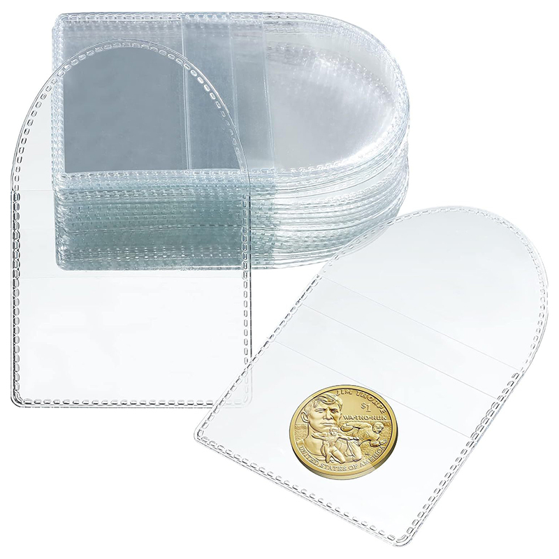 Collectors Coins Jewelry & Watches Of Smithtown - Protector de plástico transparente para coleccionista