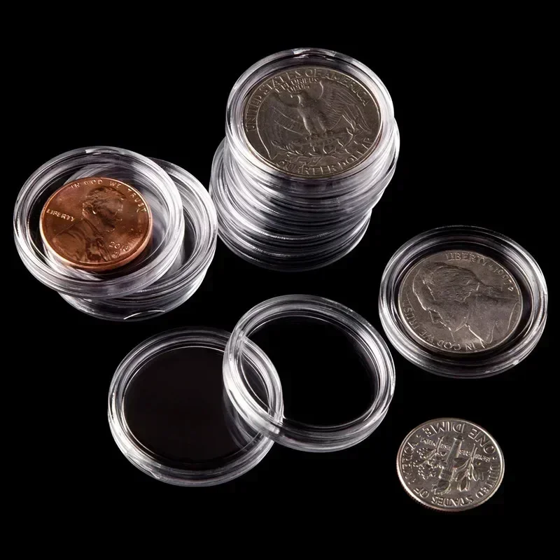 Cápsulas de plástico transpare - Collectors Coins Jewelry & Watches Of Smithtown reseña y precio