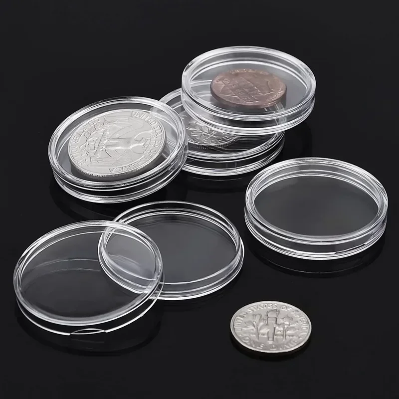 Cápsulas de plástico transpare - Collectors Coins Jewelry & Watches Of Smithtown reseña y precio