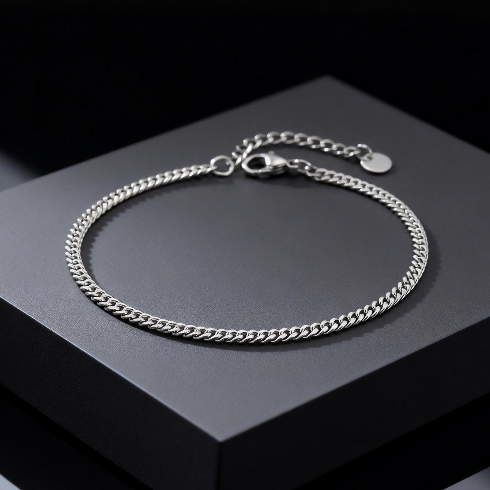 Tobillera Minimalista de Acero - Jc Jewelry & Watches reseña y precio