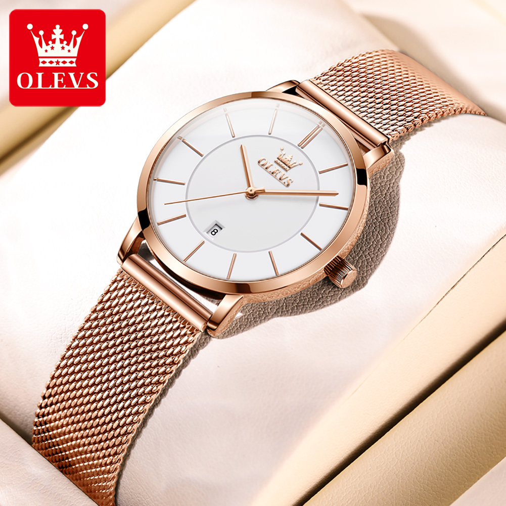 OLEVS reloj de mujer 5869 eleg - Jewelry Watches For Women reseña y precio