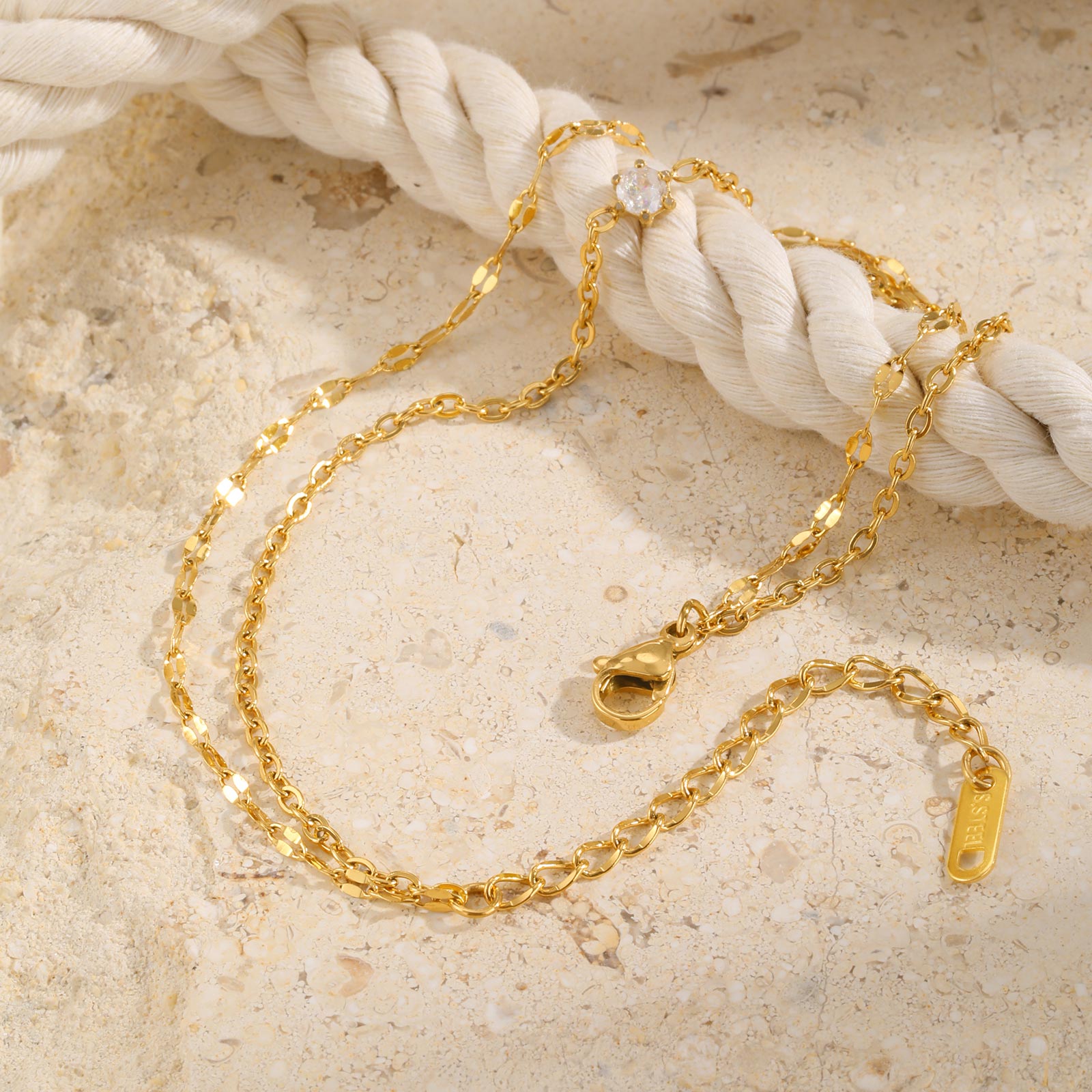 Pulsera tobillera en capas imp - Jc Jewelry & Watches reseña y precio