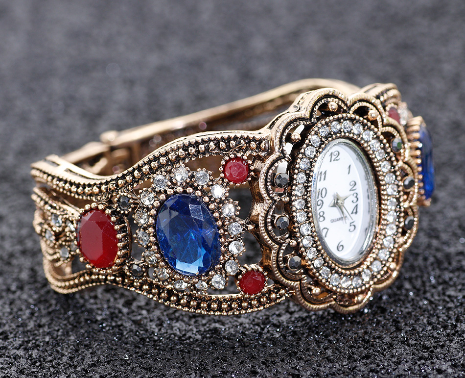 Reloj de pulsera de cuarzo SUN - Indian Jewelry Watches reseña y precio