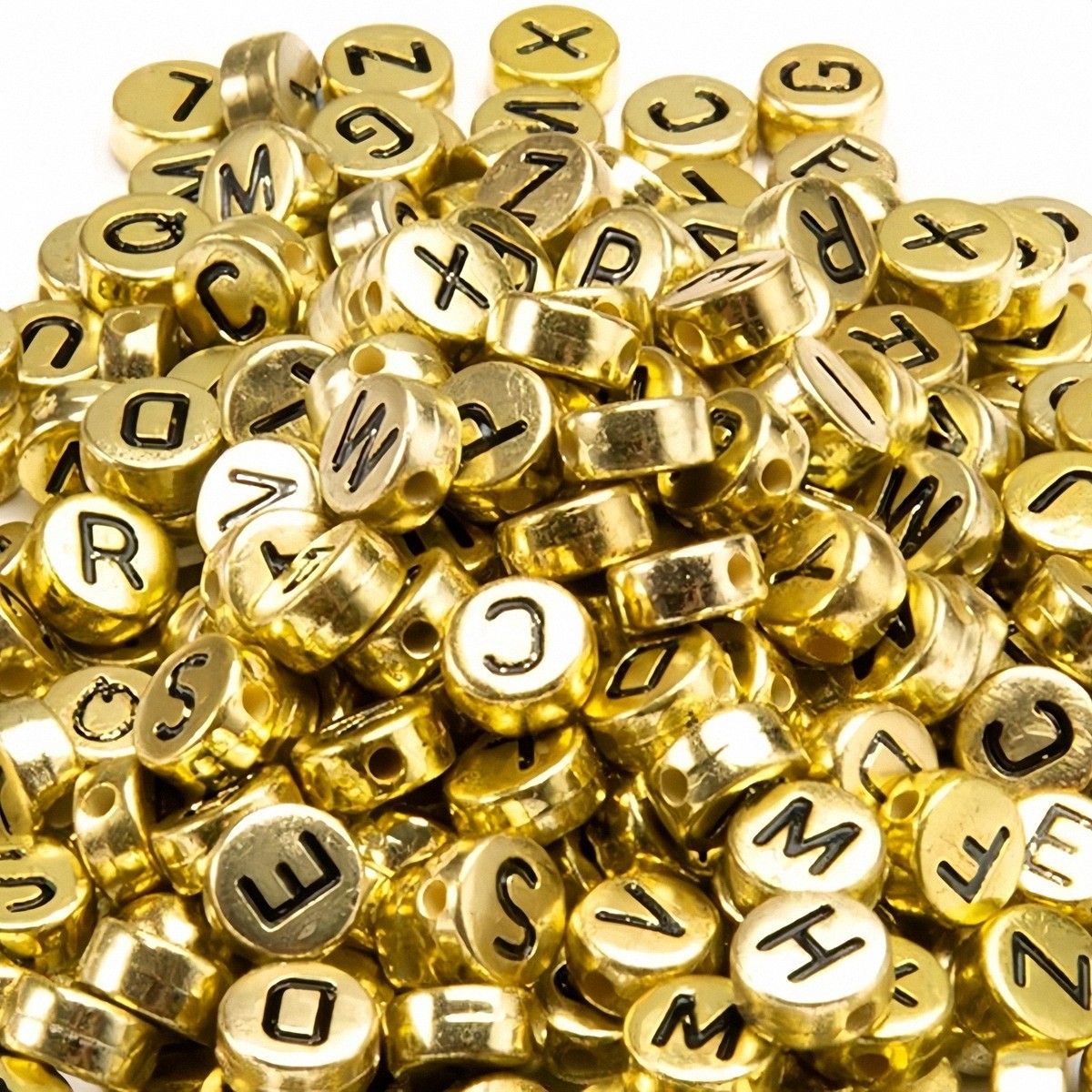 Cuentas con letras en inglés d - Jewelry Quotes reseña y precio