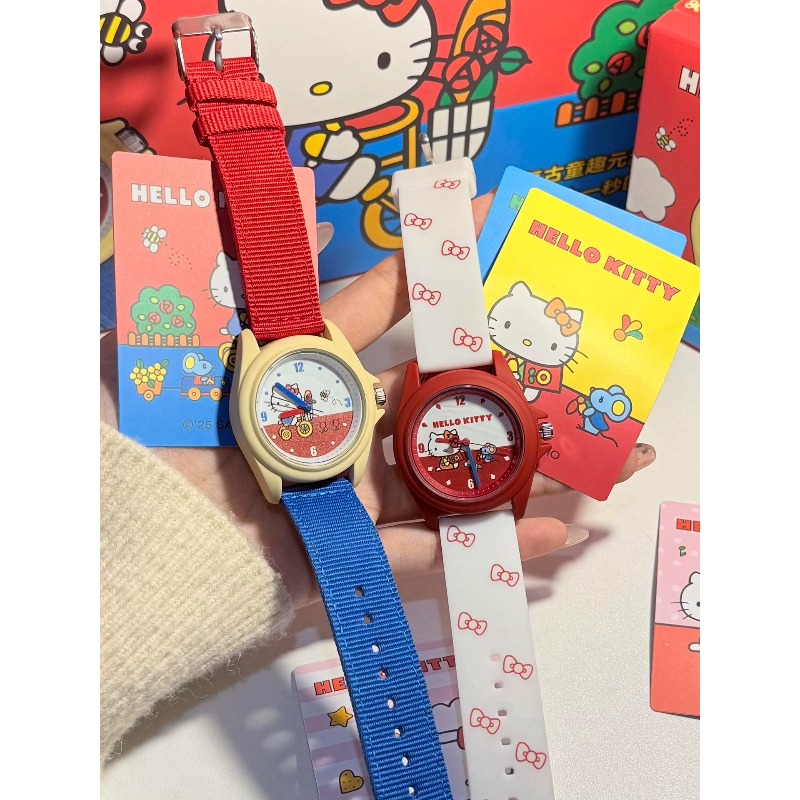 Moetch Sanrio Hello Kitty Seri - Moments Watches & Jewelry Vaughan Mills reseña y precio
