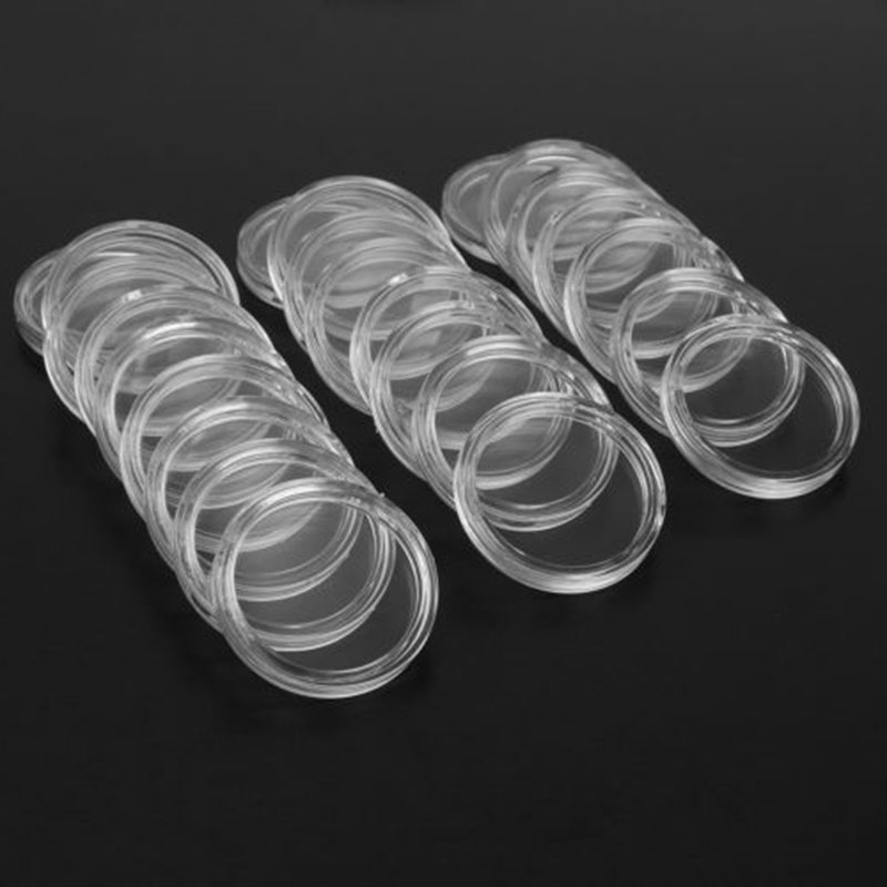 100 Portamonedas Redondos Tran - Collectors Coins Jewelry & Watches Of Smithtown reseña y precio