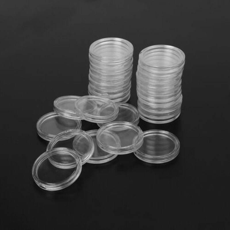 100 Portamonedas Redondos Tran - Collectors Coins Jewelry & Watches Of Smithtown reseña y precio