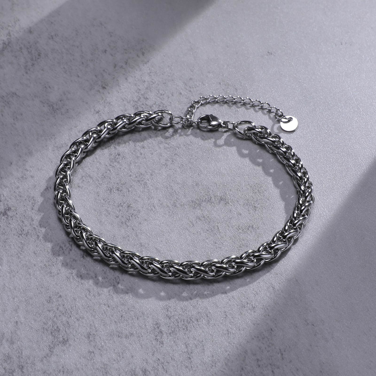Tobilleras de cadena cubana Vn - Jc Jewelry & Watches reseña y precio