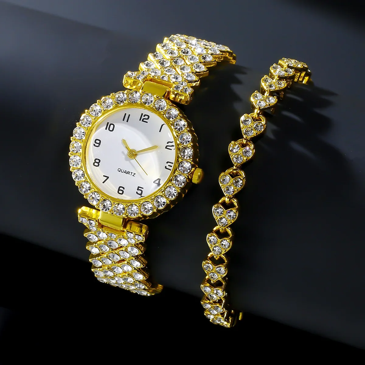1 Uds./2 uds. Conjunto de relo - Jewelry Watches For Women reseña y precio