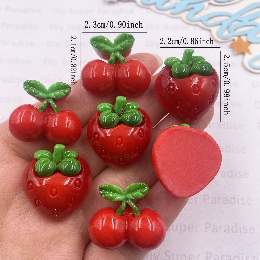 8 Uds. De resina Kawaii, color - Paradise Jewelry & Watches Llc Miami Photos reseña y precio