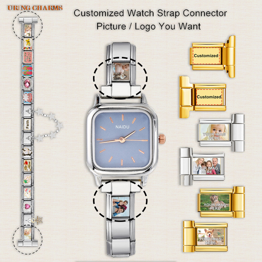 1 par de conector de correa de - Jewelry Watches For Women reseña y precio