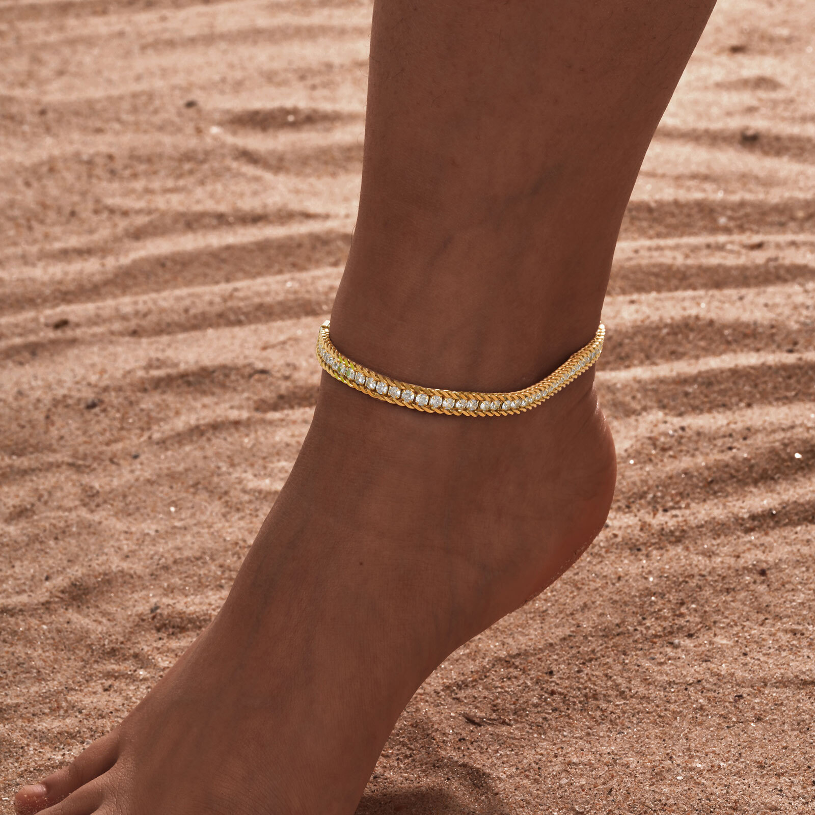 Tobilleras Vnox de acero inoxi - Jc Jewelry & Watches reseña y precio