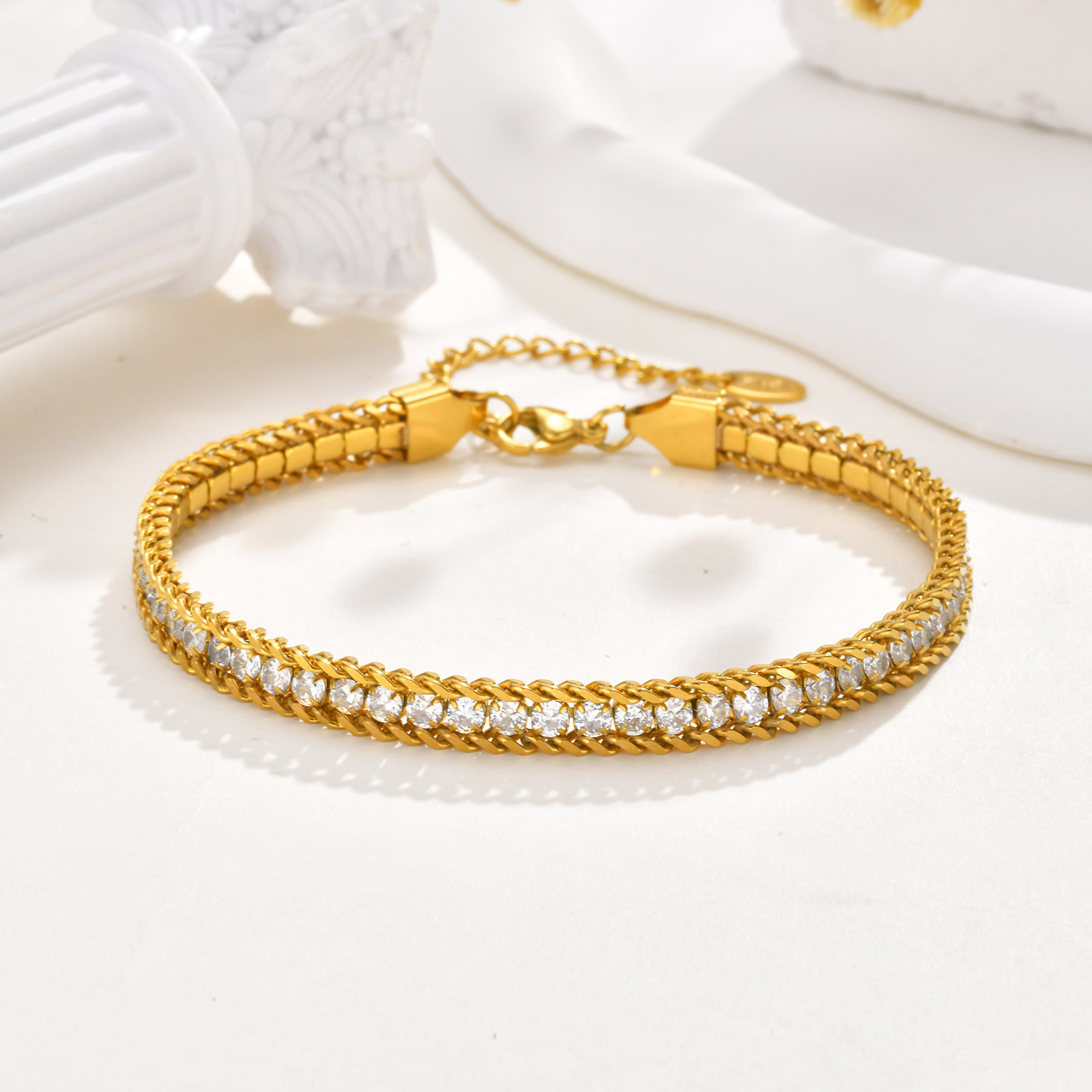 Tobilleras Vnox de acero inoxi - Jc Jewelry & Watches reseña y precio