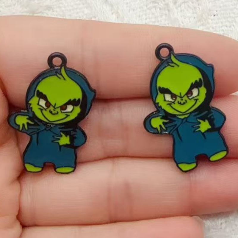 10 piezas de colgantes navideñ - Drop Earrings reseña y precio
