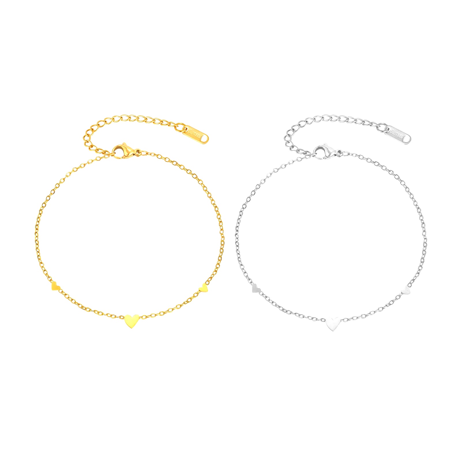 Tobilleras de Acero Inoxidable - Jc Jewelry & Watches reseña y precio