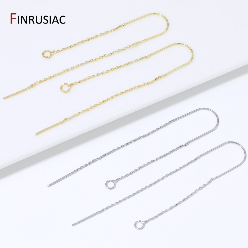 Pendientes colgantes de cadena - Drop Earrings reseña y precio