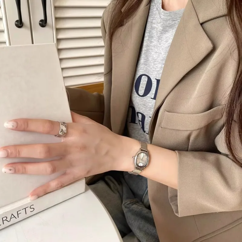 Reloj verde con esfera ovalada - Jewelry Watches For Women reseña y precio