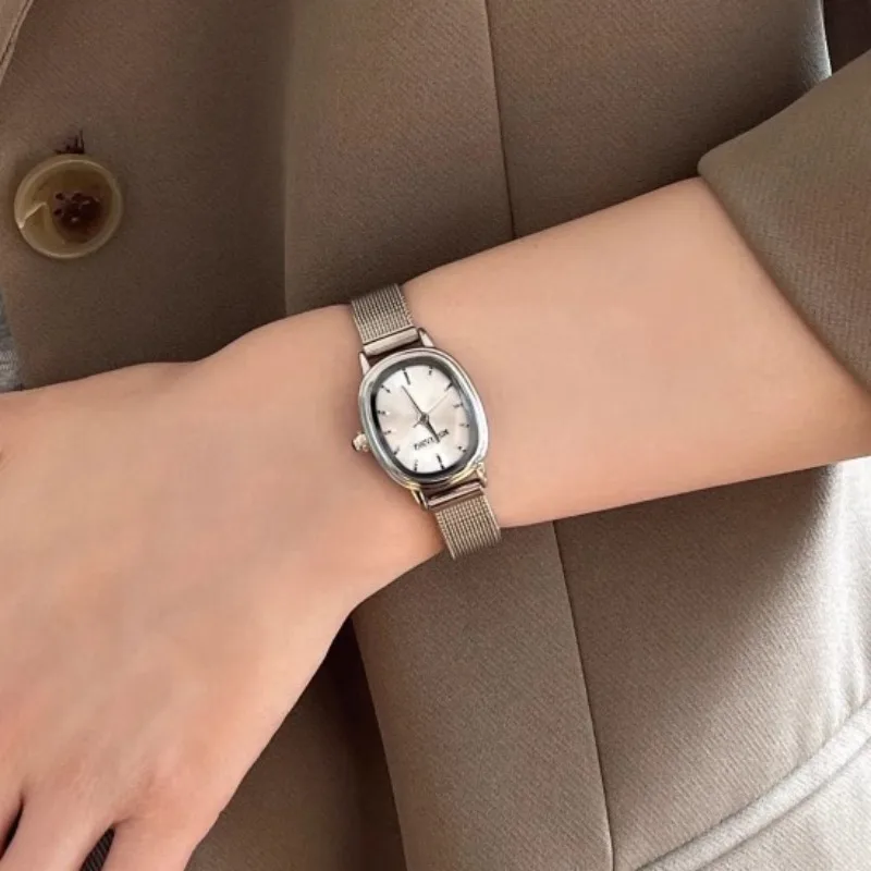 Reloj verde con esfera ovalada - Jewelry Watches For Women reseña y precio
