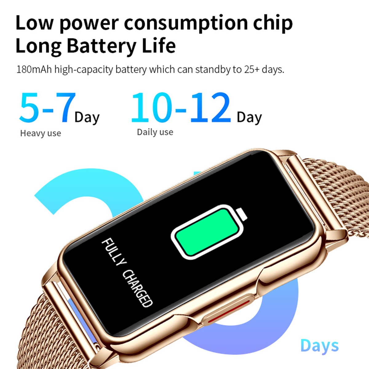 Reloj inteligente LIGE para ho - Jewelry Watches For Women reseña y precio