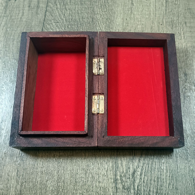 Caja de Madera Maciza con Incr - Indian Jewelry Watches reseña y precio